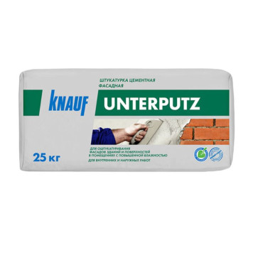 Штукатурка цементная Knauf Унтерпутц 25 кг