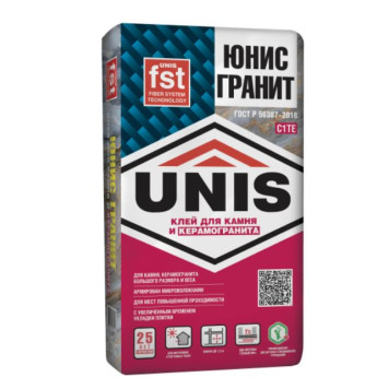 Клей для плитки Unis Гранит 25 кг