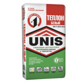 Штукатурка гипсовая Unis Теплон белый 30 кг