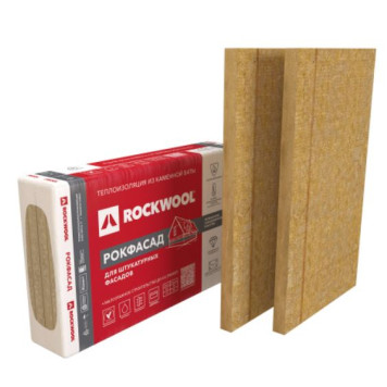 Утеплитель Роквул Рокфасад 100 мм 1.2 м²