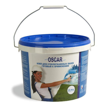 Клей для стеклотканевых обоев готовый к применению Oscar ведро 10 кг